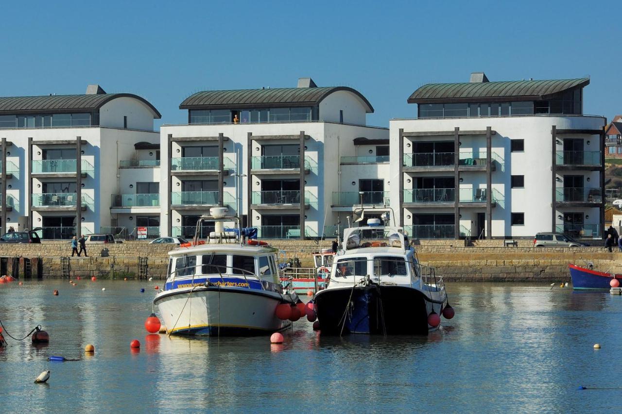 Ferienwohnung Harbour View West Bay Exterior foto